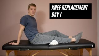 Knee Replacement Exercises - Day 1