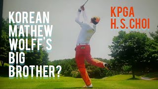 THE MOST UNIQUE Swing  in professional tour. KPGA  H.S.Choi. MUST WATCH THIS!