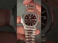 just wrapped my wrist with a patek philippe nautilus 3711 1g 🚀