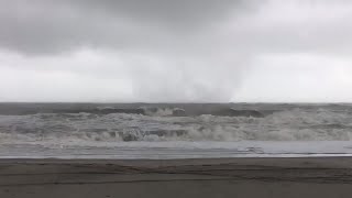 Waterspout forms off the coast of Myrtle Beach
