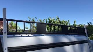 Arksen 84”x50” Roof Rack Mounted on ARE Camper Shell