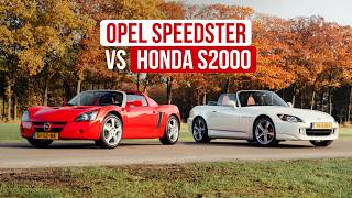 Hardcore sportwagens: Honda S2000 vs. Opel Speedster