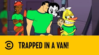 Trapped In A Van! | Drawn Together | Comedy Central Africa