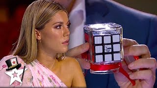 Rubix Cube Magician Has Us All Guessing! | Magicians Got Talent