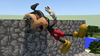Mickey Mouse falls down over and over [jelly mickey mouse]