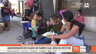 Cerca de 500 migrantes abandonados en el norte de Chile
