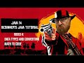 Beginner's Java 14 Tutorial 4 | Data Types and Converting Math to Code