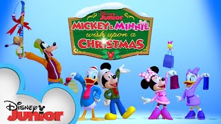 Mickey & Minnie Wish Upon a Christmas Music Compilation 🎶 ❄️  | @disneyjunior