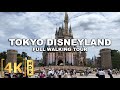 This is Tokyo Disneyland in 2023! | Full Walking Tour | 4K HDR | Theme Park Tour | Japan