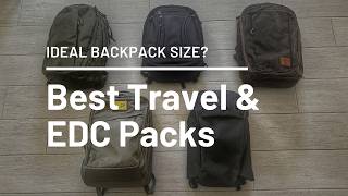 Is this the Ideal Backpack Size? CTB26 vs Max EDC vs Bellroy Venture Travel vs Synik 26 vs GR2