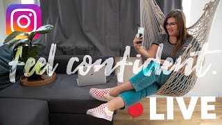 How to be confident on Instagram Live! / VLOG