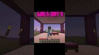 Girls Day 5 VS Boys Day 5.(MUST WATCH)