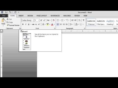 Word 2013: Dialog Box Launchers Word 2013: Dialog Box Launchers