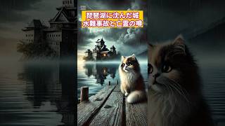 琵琶湖に沈んだ城 水難事故と亡霊の噂　#都市伝説 #歴史 #怖い話 #琵琶湖