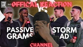 Grams & Passive vs Storm & AD | PenGame Rap Battle 2024 (OFFICAL REACTION)