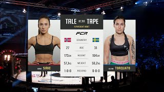 FCR 10: Ivana Siric vs Alline Torquato