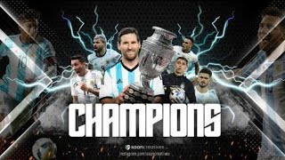 Argentina won Copa america💥 | Argentina Copa america winning |WhatsApp status | Messi