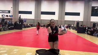 Volleyball game 2, Top Caliber 13 REN VS clubSAV 13 Mizuno Regional February/17/2025