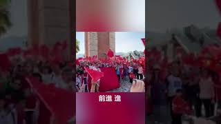 香港市民自发快闪合唱爱国歌曲