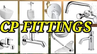 CP Fittings / Water Faucet names with images, CP fittings, bathroom fittings name l