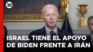 EEUU | Biden promete a Israel  un apoyo “férreo” frente a Irán