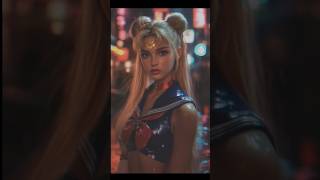 Sailor Moon Live-Action #ai #sailormoon #80s