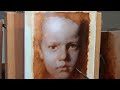 Making an underpainting plus grisaile in oils #shorts