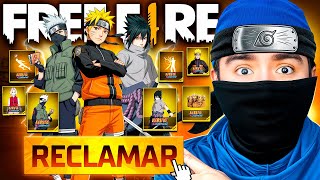 GASTANDO DIAMANTES PARA SACAR TODA LA COLABORACIÓN DE NARUTO EN FREE FIRE