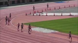 男子1500m_予選5組_第49回北海道中学陸上20180725