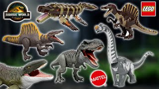 NEW 2025 Mattel Jurassic World Rebirth Figures \u0026 Lego Jurassic World Rebirth 2025 Sets CONFIRMED!