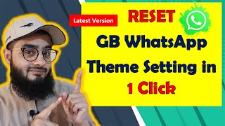 How to reset gb whatsapp setting | whatsapp setting ko reset kaise kare | 2022