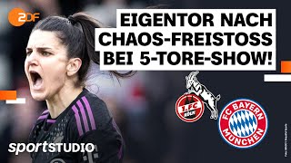 1. FC Köln – FC Bayern München | Frauen-Bundesliga, 13. Spieltag Saison 2023/24 | sportstudio