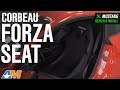 1979-2018 Mustang Corbeau Forza Seat - Black Review & Install