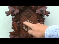 Anton Schneider Black Forest Cuckoo Clock, Model #8T 102/9