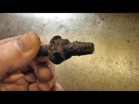 Removing Rusted Bolts and Nuts THIS WORKS GREAT! Removing Rusted Bolts and Nuts THIS WORKS GREAT!
