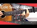 Single Saturday Night (Cole Swindell) Guitar Tutorial // Riff Tab Chords