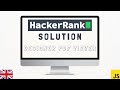 Hackerrank Solution English - Designer PDF Viewer (Javascript)