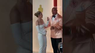 #TheRock and #EmilyBlunt just out here proving that they are total BFF goals