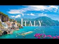 Italy 4K Amazing Nature - Beautiful Piano Music, Relaxing Music for Studying, Sleep or Relaxation