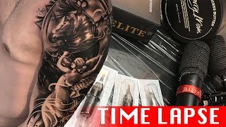 Horse - Tattoo time lapse