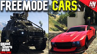 Top 10 Best Land Vehicles For Freemode In GTA Online