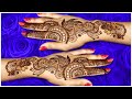 Stylish Arabic Floral Mehndi Design for Back Hand | Maan Creative Art