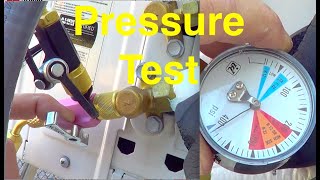 Mini Split Pressure Test with 2 Appion valve core removers