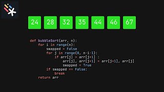 [Motion Canvas] bubble sort demo
