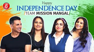 Akshay Kumar & Team Mission Mangal Wish You Happy Independence Day | Nithya Menen | Vidya Balan