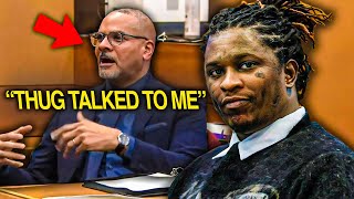 Young Thug Trial Detective ADMITS This..  - Day 48 YSL RICO