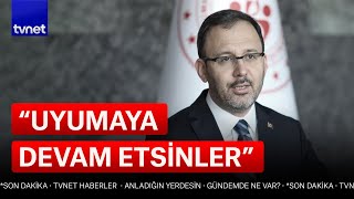 Bakan Kasapoğlu'ndan 6'lı masaya hatırlatmalar!