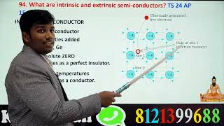 Semiconductor Devices Class 12 Physics 2Marks Important question  Intrinsic Extrinsic Semiconductors