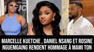 Veillée Mami Ton : Daniel Nsang , marcelle Kuetche , Rosine Ngeumgaing en prestation pour rendre …