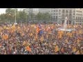 Tens of thousands protest in Barcelona for Catalonia's 'National Day